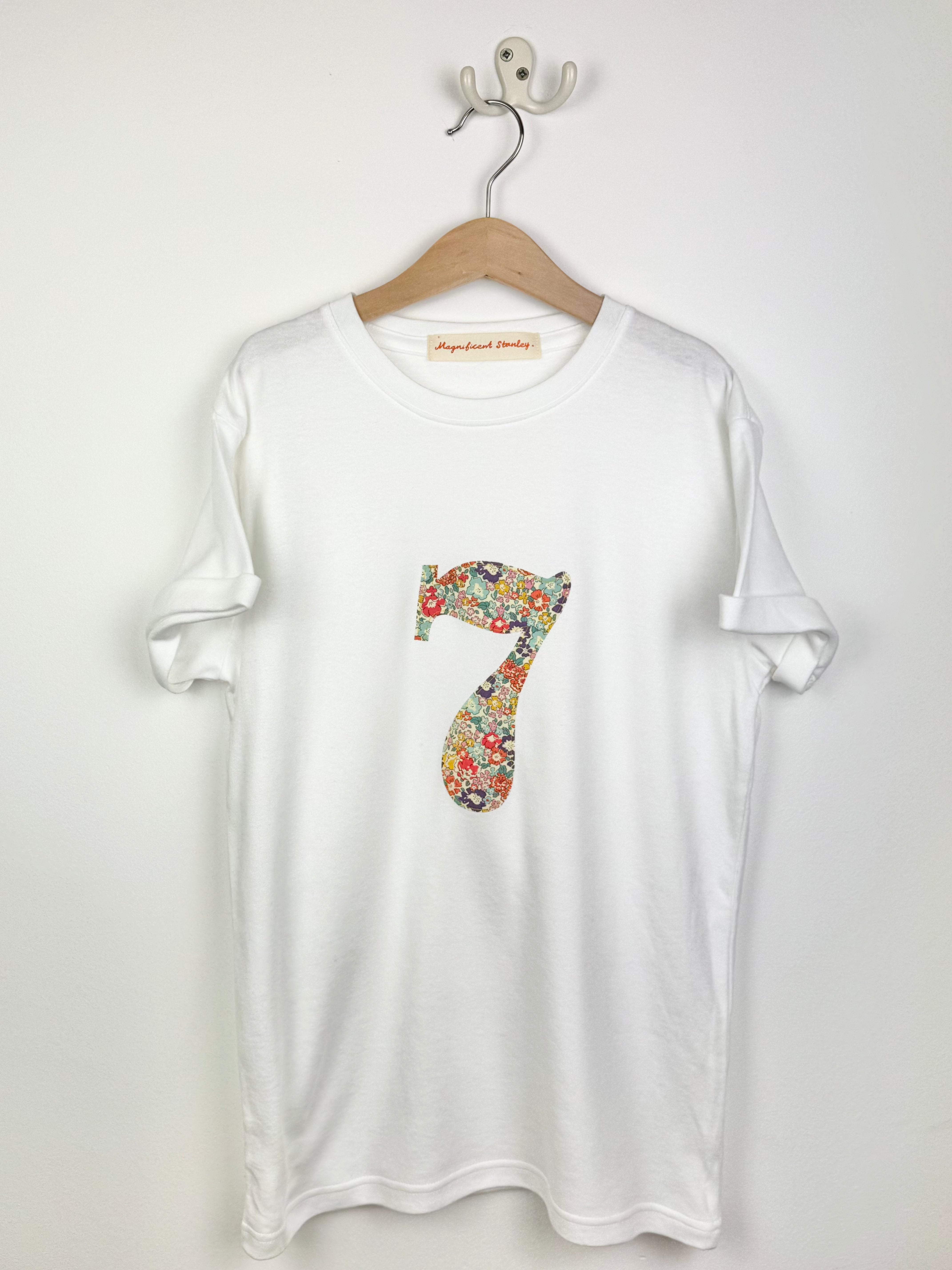 Magnificent Stanley '7' Libby White S/S Tee **9-10yrs**