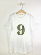 Magnificent Stanley '9' Hackney Road Green White S/S Tee 9-10yrs