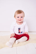 Magnificent Stanley Bodysuit Personalised Bodysuit in Betsy Star Liberty Print