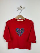 Magnificent Stanley Heart Wiltshire Red L/S Tee 6-12m