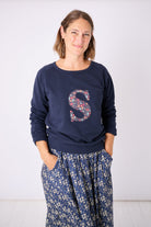 Magnificent Stanley Ladies Sweatshirt Ladies S Capel Floret Navy Sweatshirt S/M