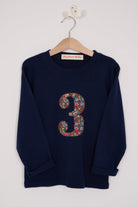 Magnificent Stanley Tee Number Navy T-Shirt in Emma Louise Liberty Print