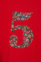 Magnificent Stanley Tee Number Red T-Shirt in Emma Louise Liberty Print