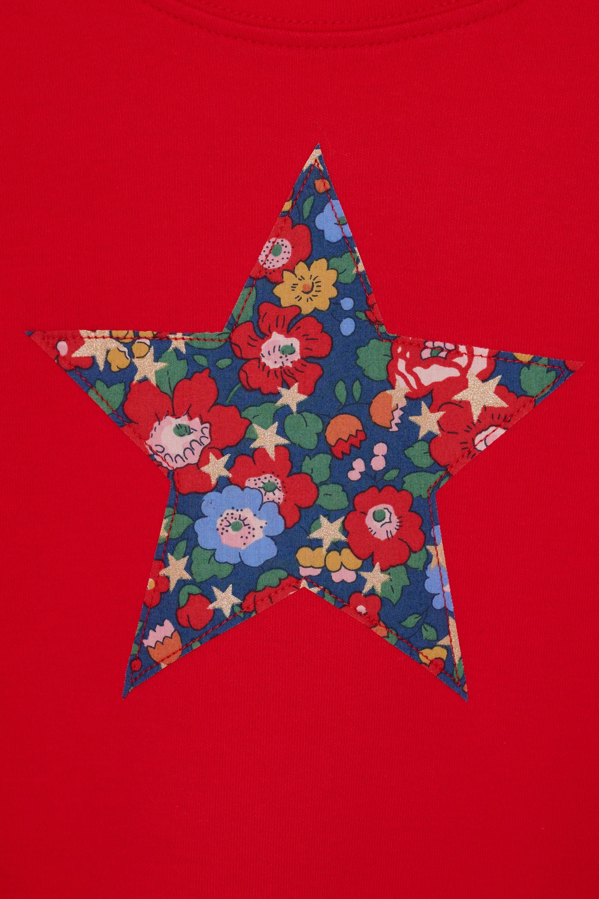 Magnificent Stanley Tee Red Star T-Shirt in Betsy Star Print