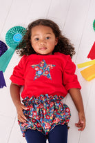 Magnificent Stanley Tee Red Star T-Shirt in Betsy Star Print