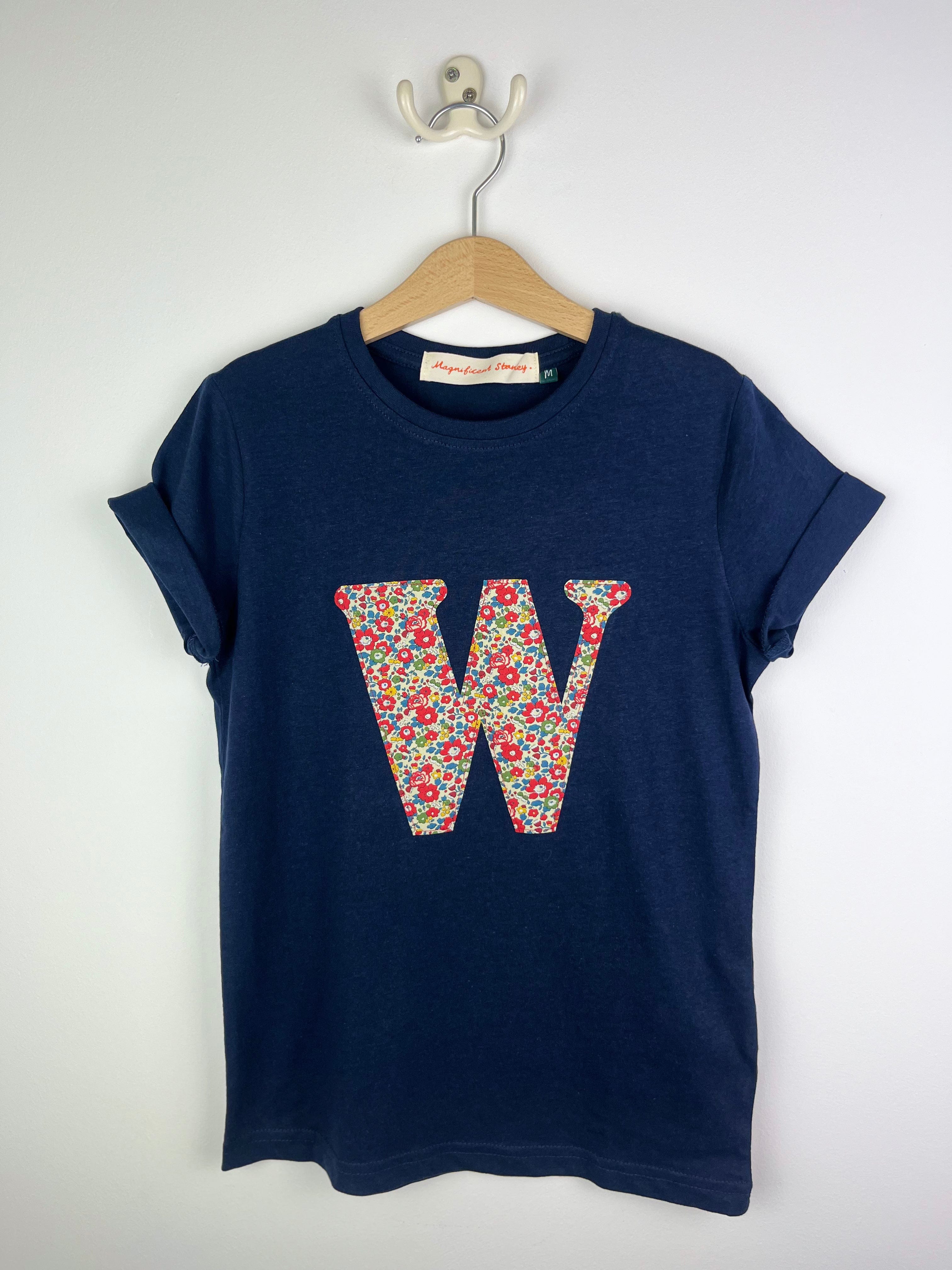 Magnificent Stanley 'W' Betsy Ann Navy S/S Tee 7-8yrs